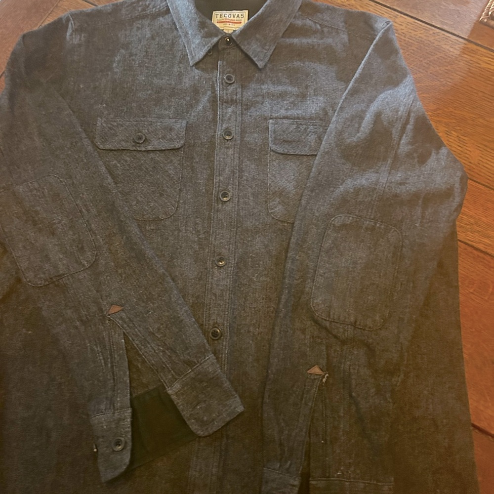 Men’s Tecovas 100% heavyweight cotton button down shirt